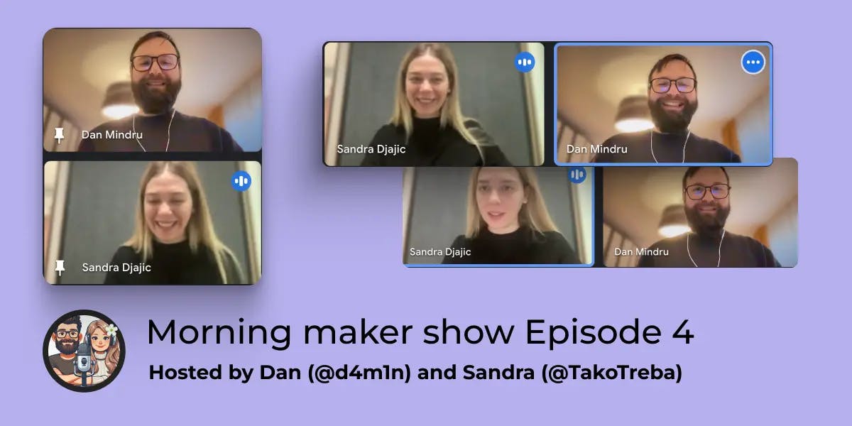 Episode 4 of Morning Maker Show: Tinkering, Tweeting, and Transforming