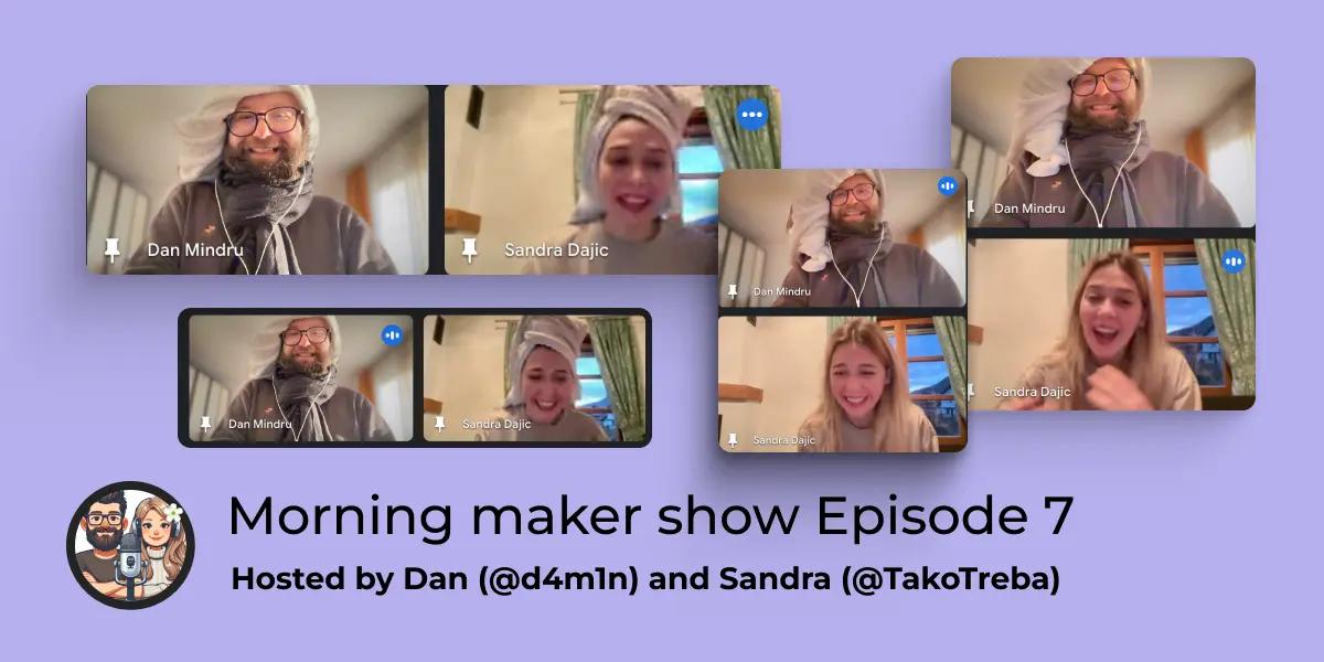 Episode 7 of Morning Maker Show: Towels, Scarves, and the Struggles of the Underneath Entrepreneur
