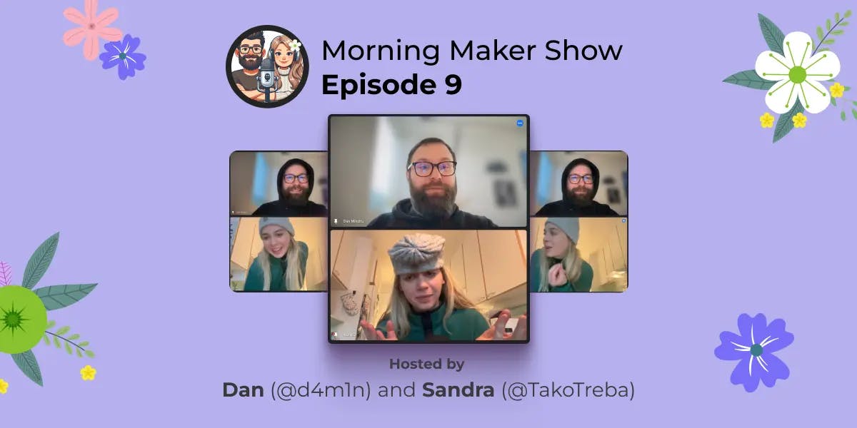 Episode 9 of Morning Maker Show: Navigating the rollercoaster of solo entrepreneurship